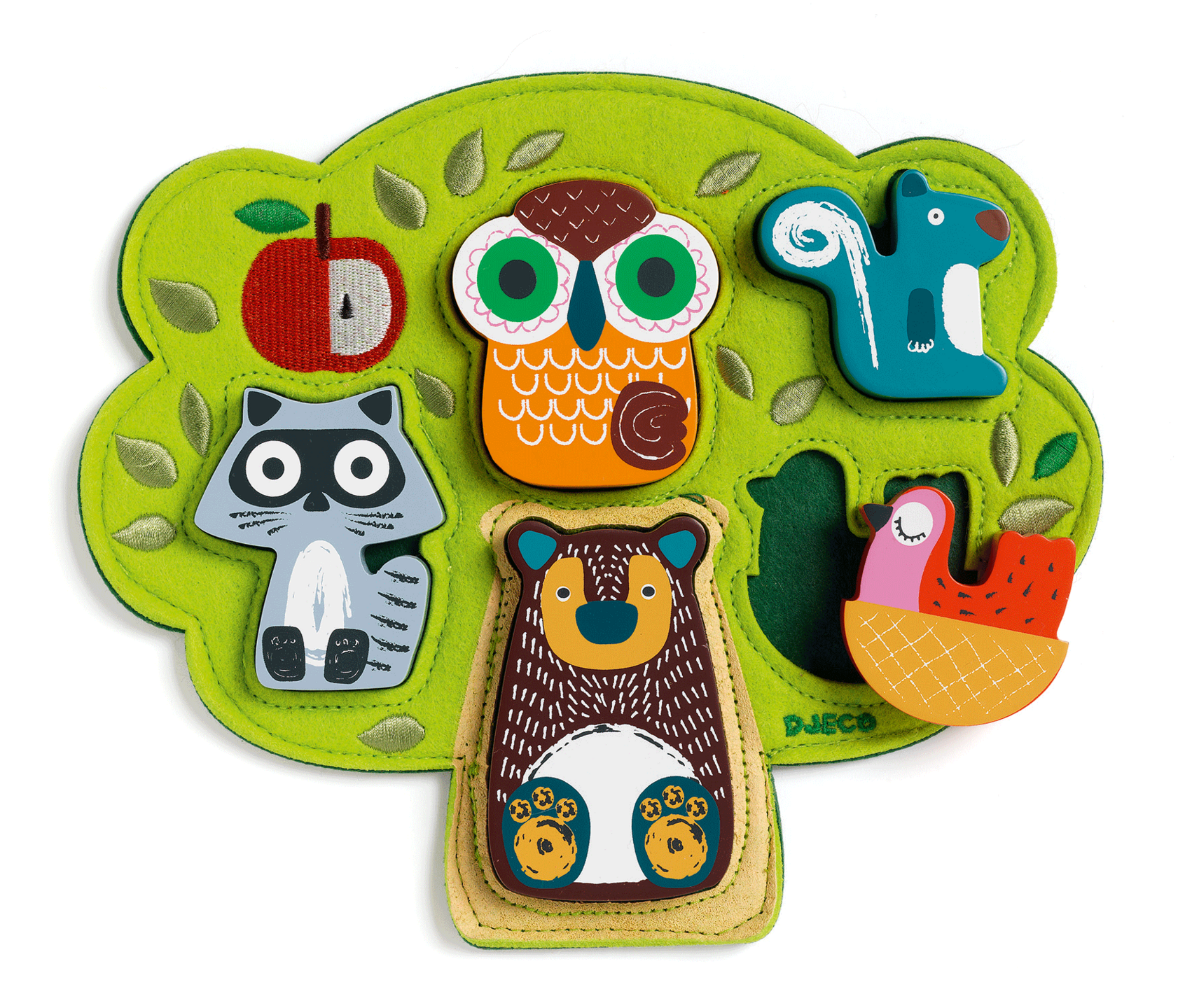 Djeco Reli&euml;f Puzzel Oski | Speel je Wijs