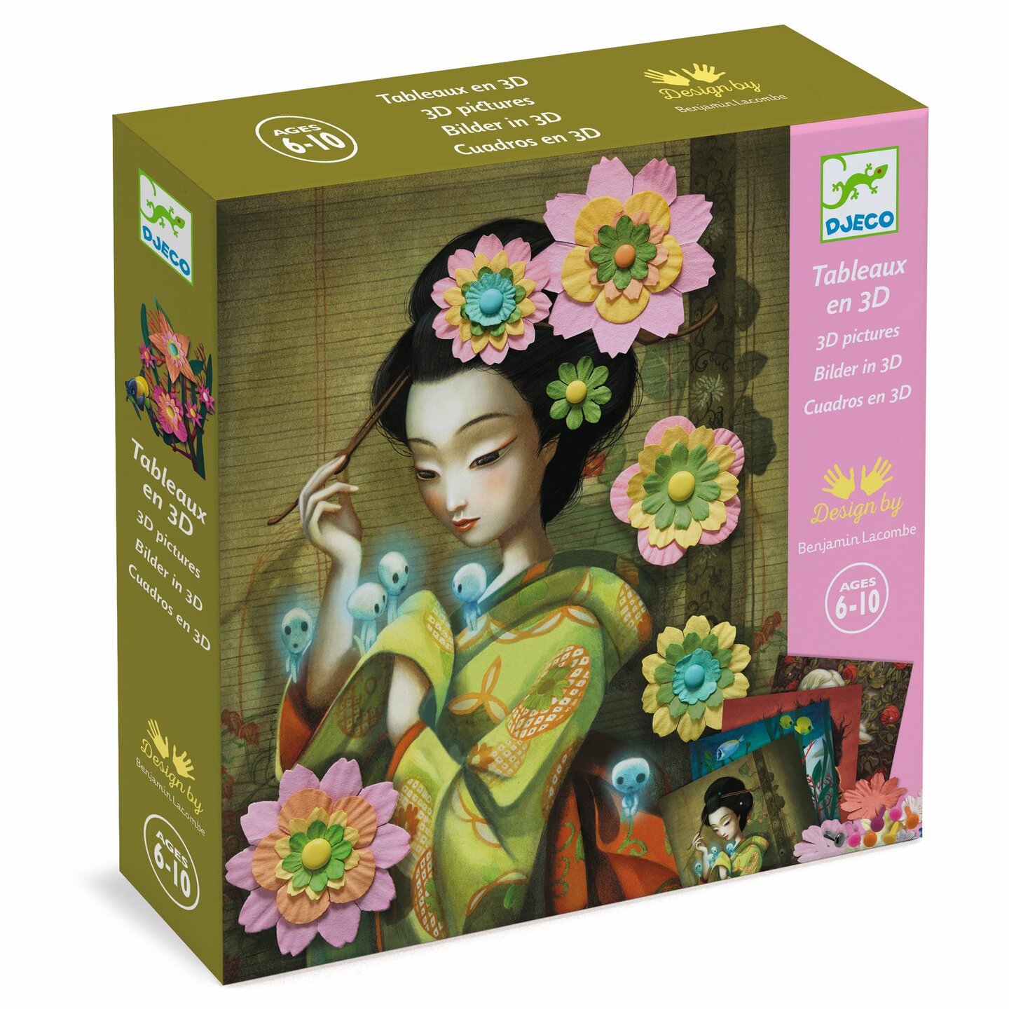 Djeco Paper Creations - Rock 'n Roses 6-10 jaar | Speel je Wijs