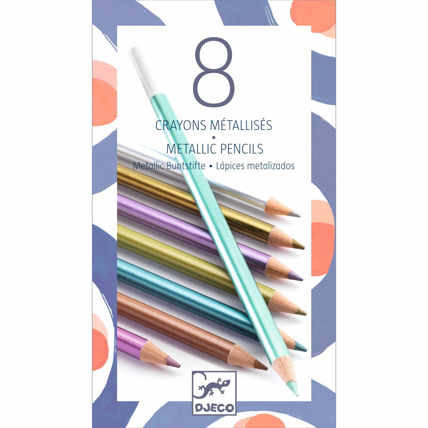 Kleurpotloden Metallic 8 Kleuren | Speel je Wijs