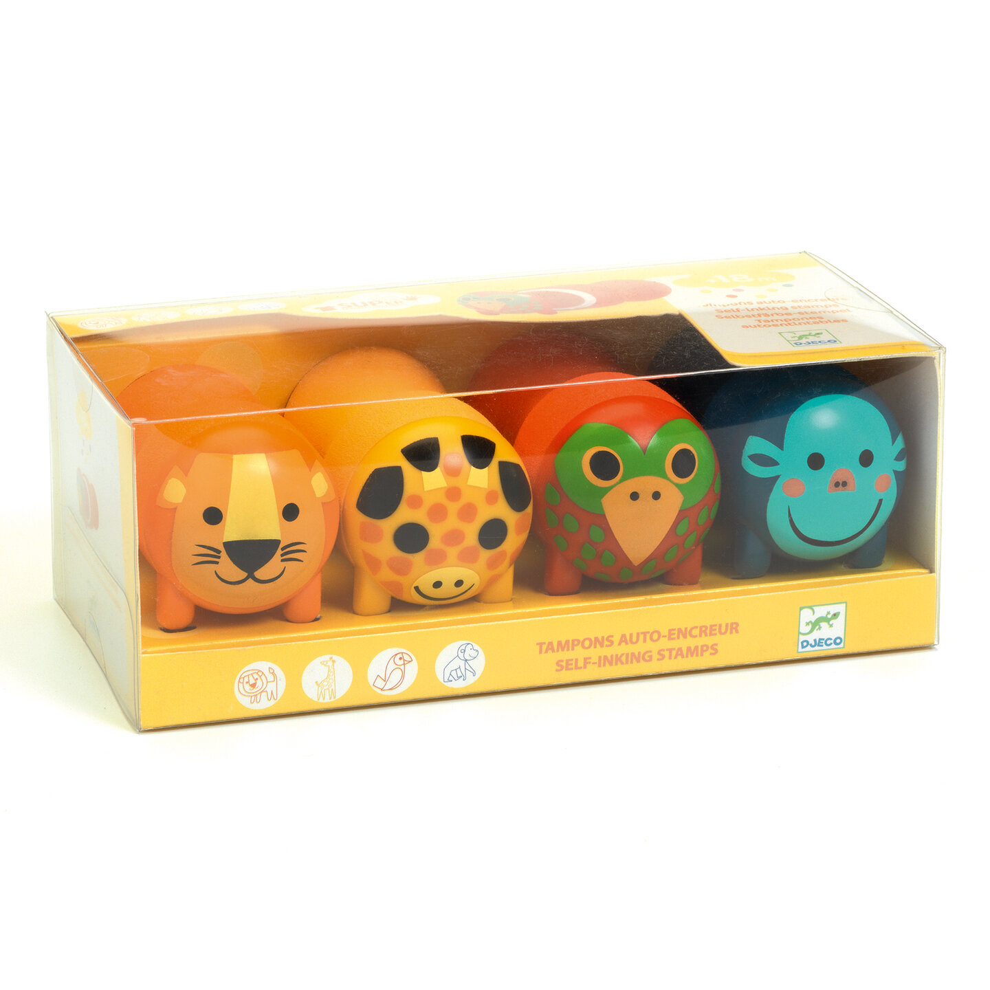 Djeco Stempels - Safari Dieren | Speel je Wijs