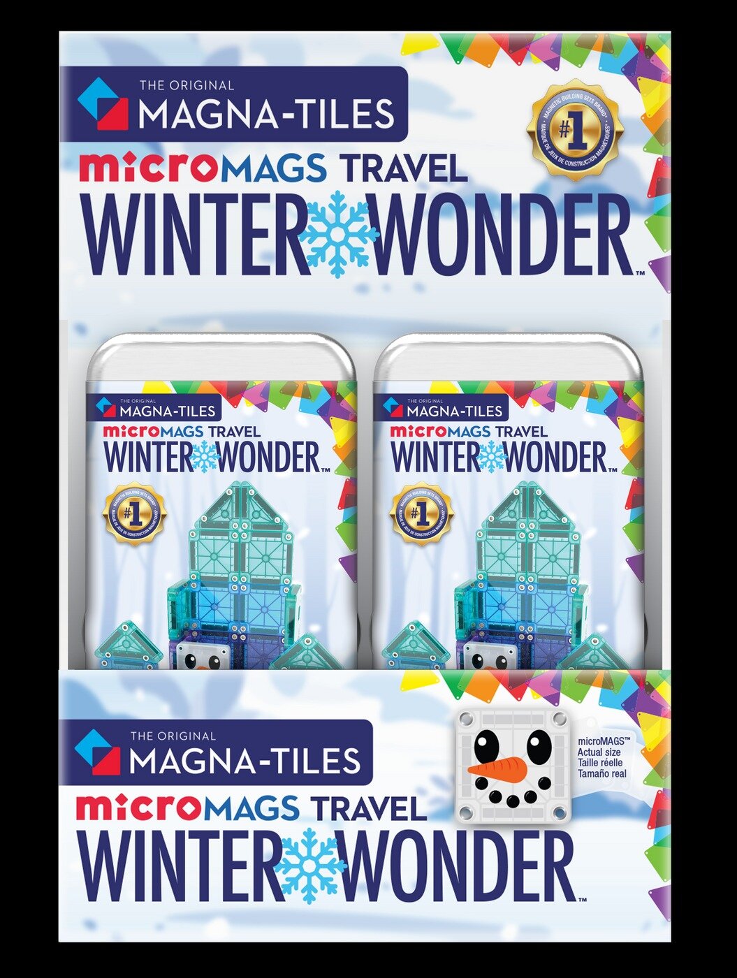 MAGNA-TILES Winter Wonder 26-delig Travel Set | Speel je Wijs