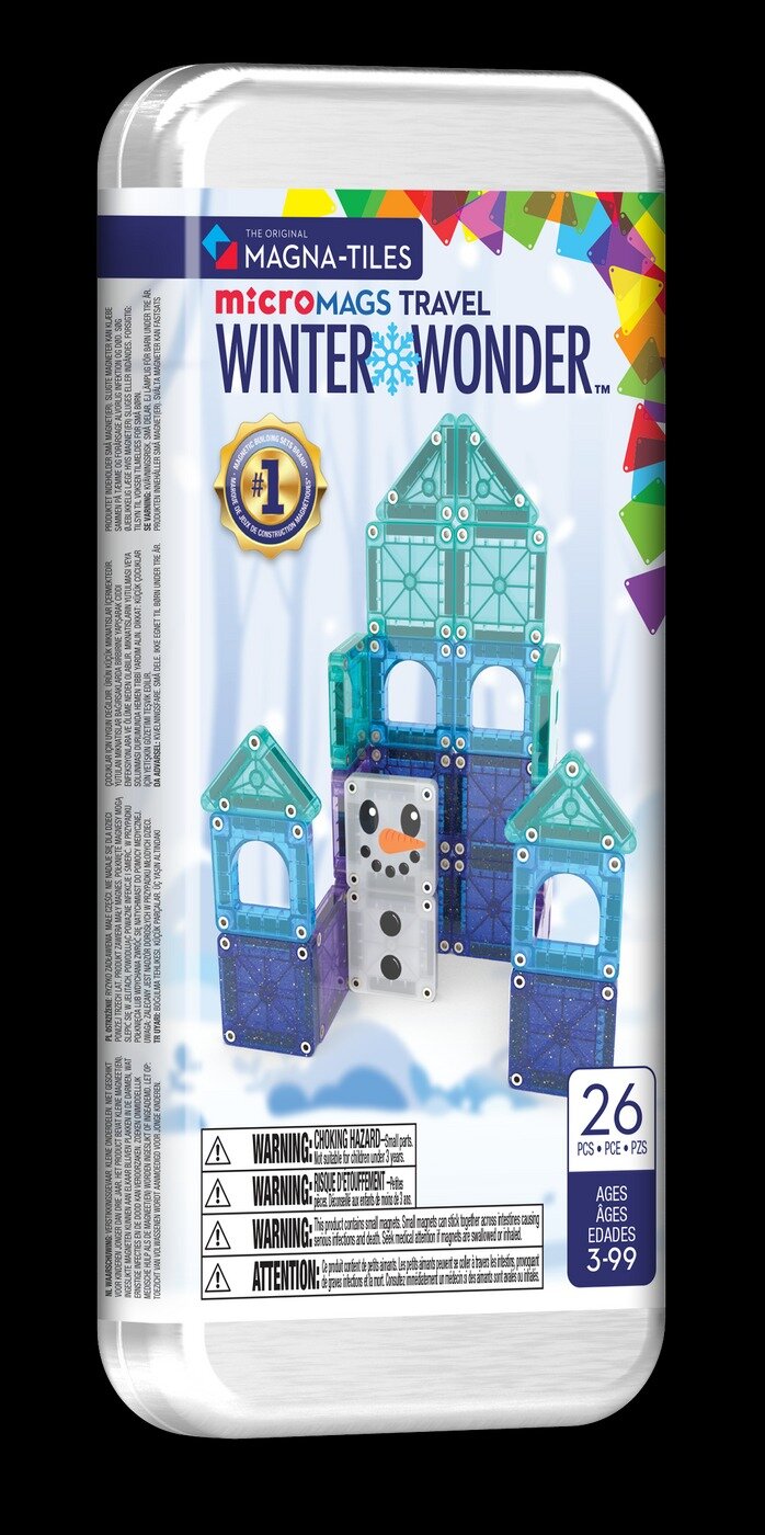 MAGNA-TILES Winter Wonder 26-delig Travel Set | Speel je Wijs