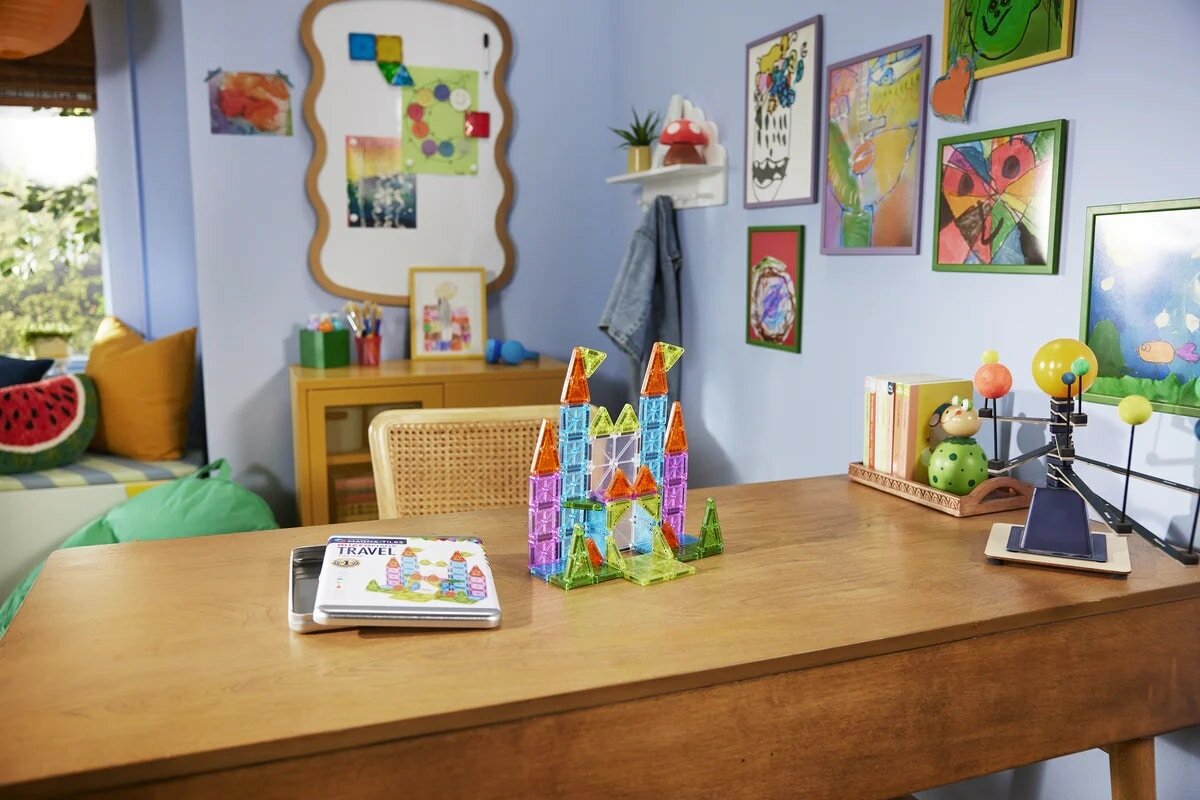 MicroMags Magna-Tiles Travelset Deluxe 55-delig | Speel je Wijs