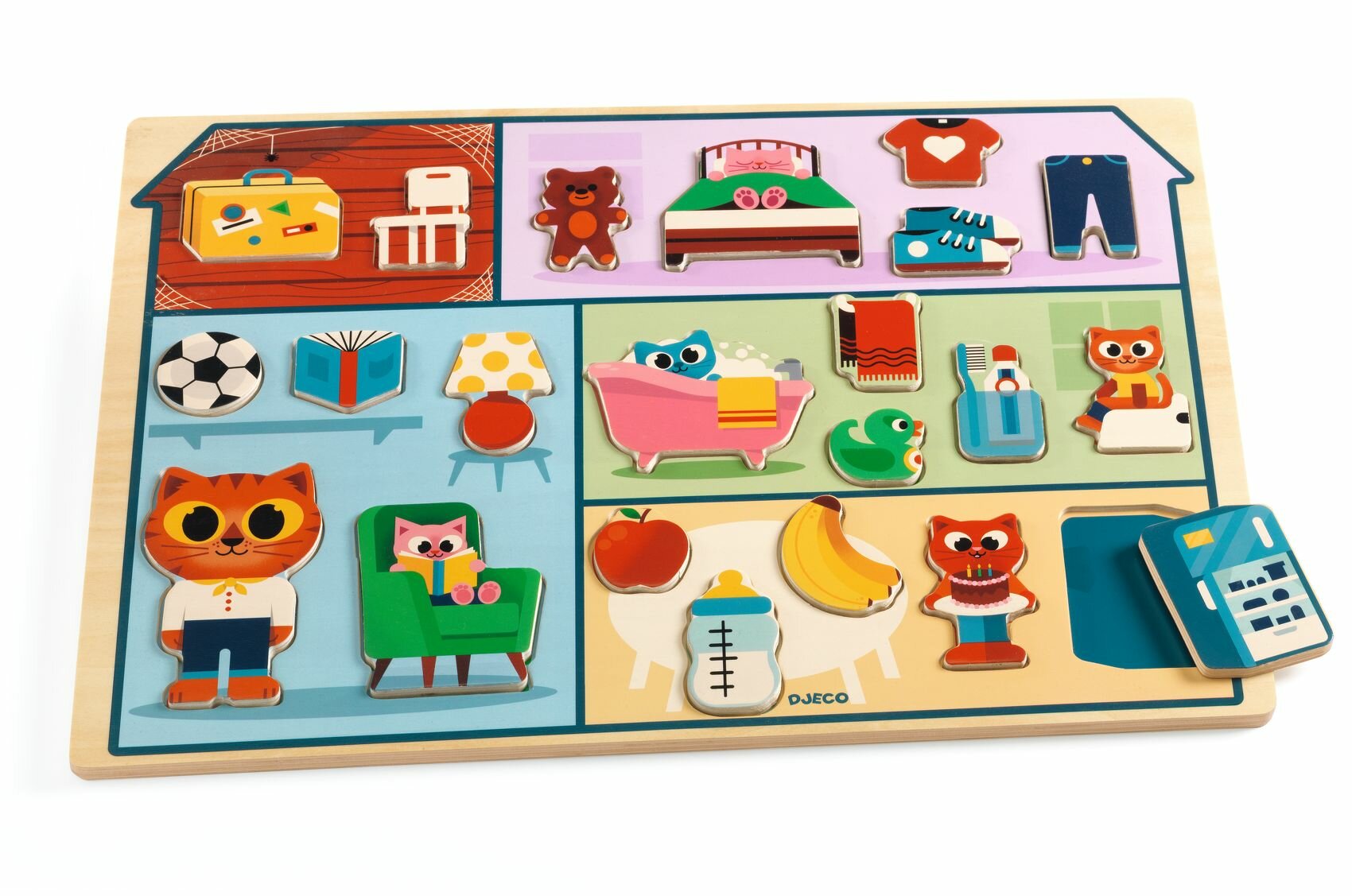 Djeco Puzzel Cijfers 1-10 | Speel je Wijs