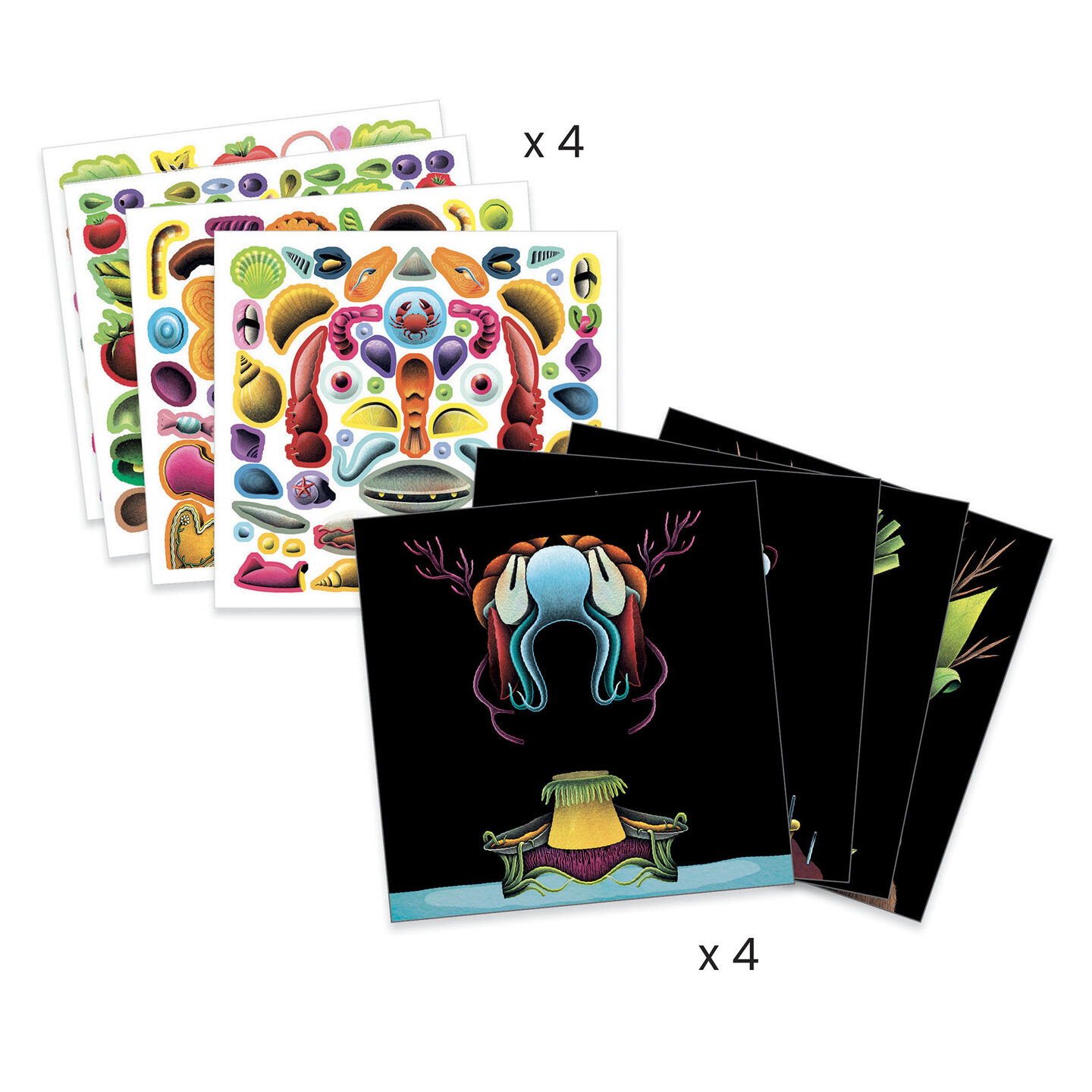 Djeco Inspired By Giuseppe Arcimboldo - Spring Vegetables 5+ | Speel je Wijs