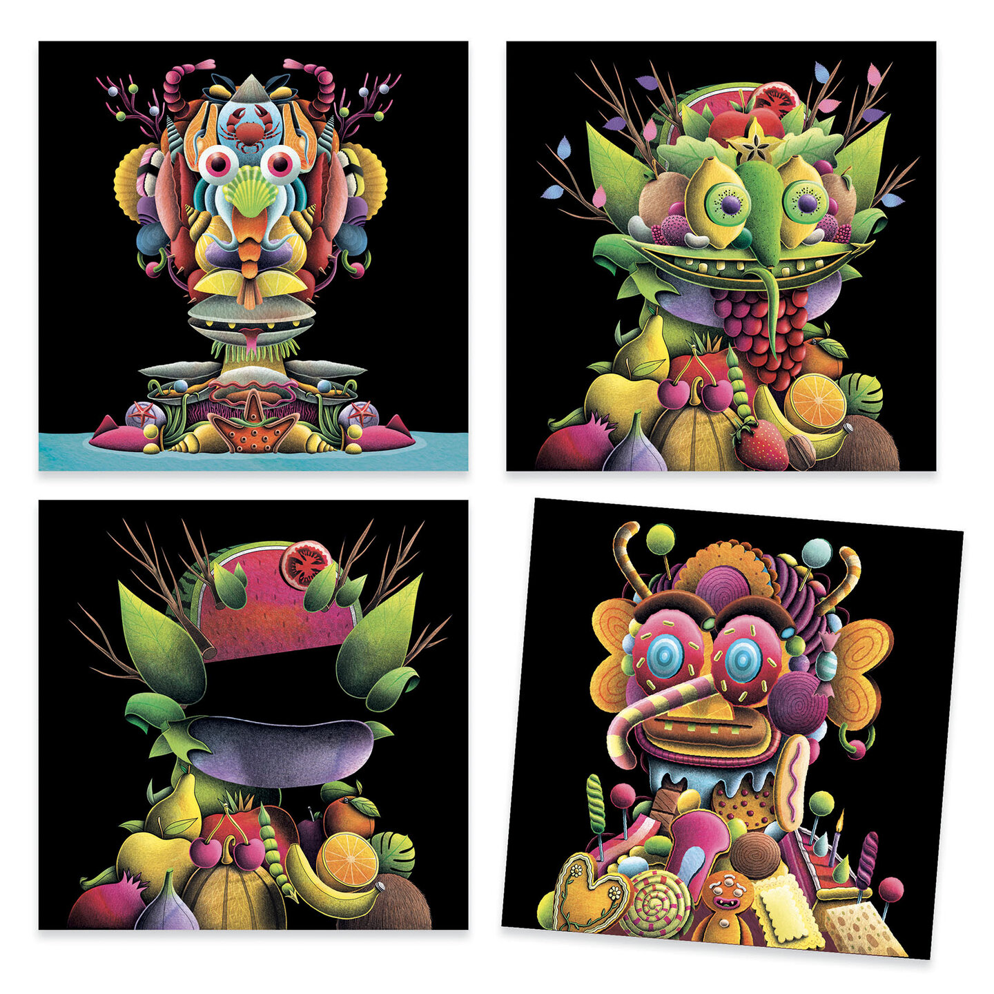 Djeco Inspired By Giuseppe Arcimboldo - Spring Vegetables 5+ | Speel je Wijs