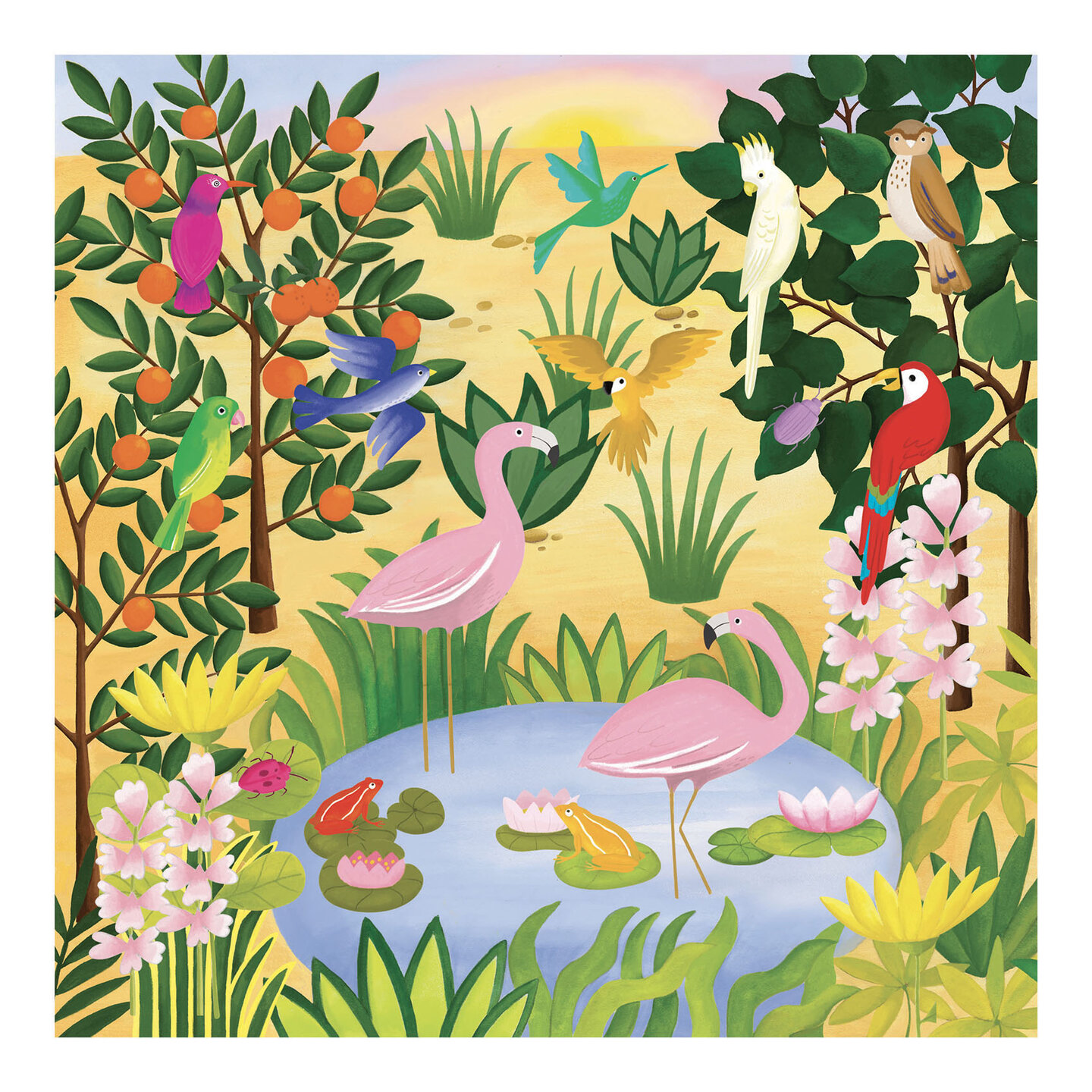 Djeco Inspired By Douanier Rousseau - A moment in Time 5+ | Speel je Wijs
