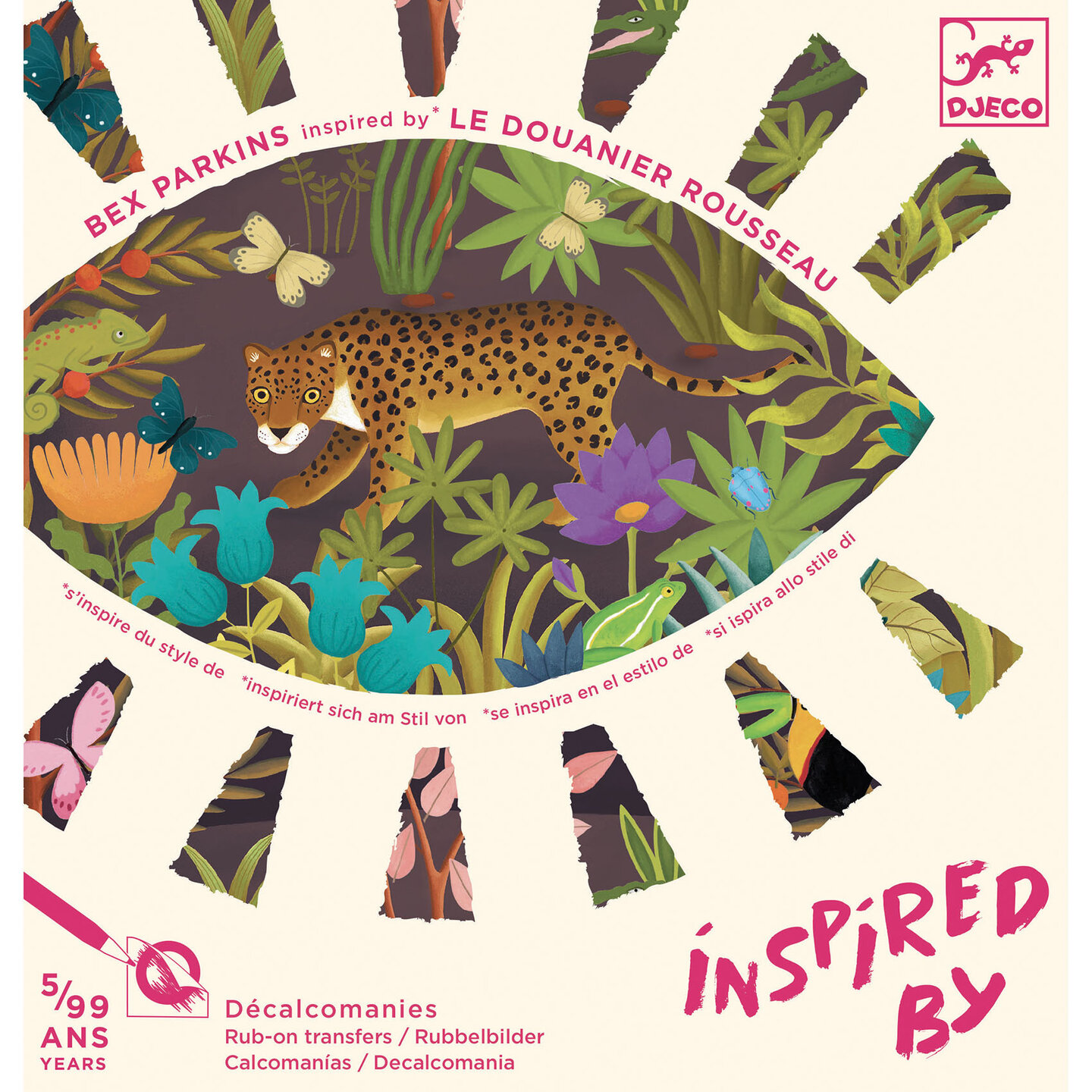 Djeco Inspired By Douanier Rousseau - A moment in Time 5+ | Speel je Wijs