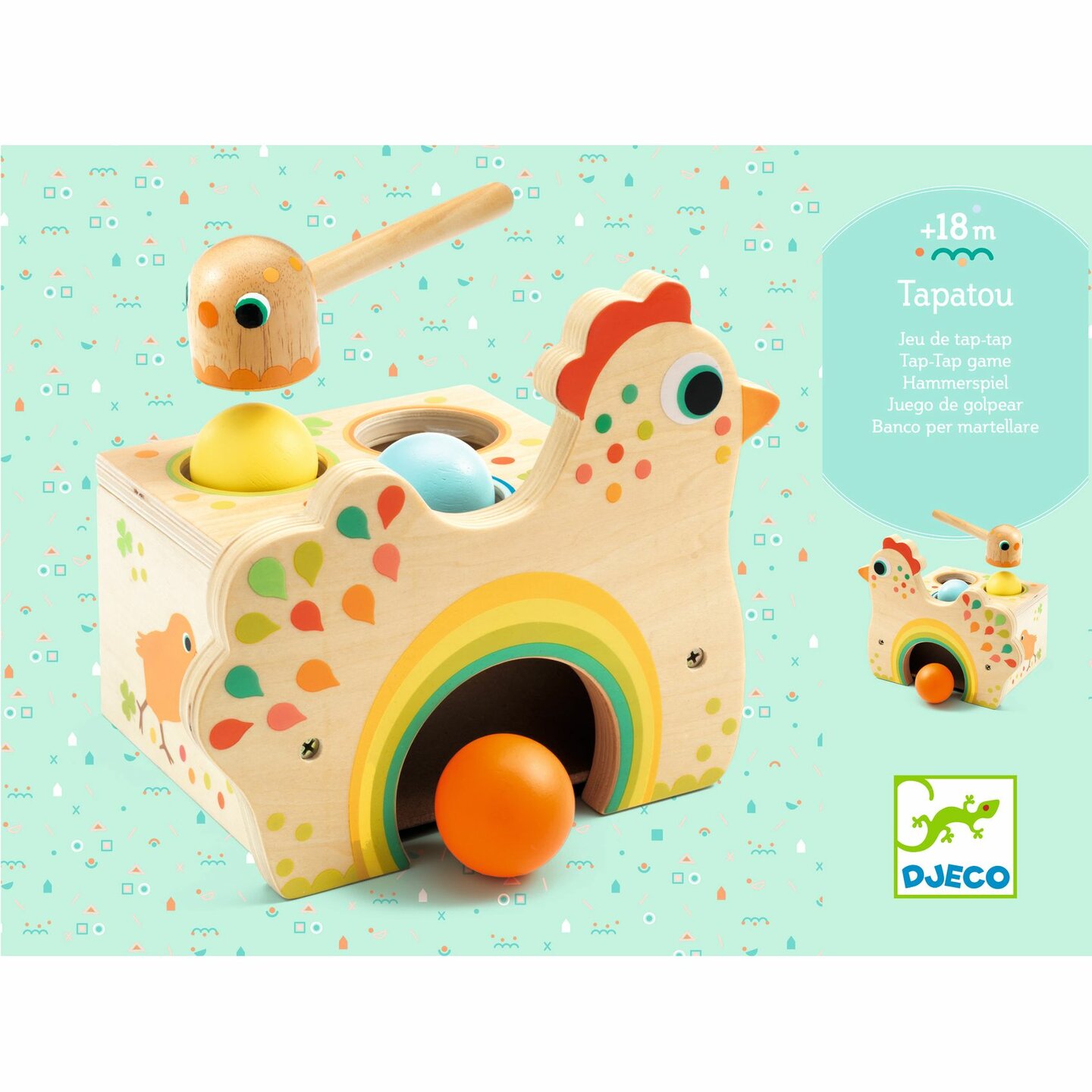 Djeco Hamerbank - Tapatou 18mnd+ | Speel je Wijs