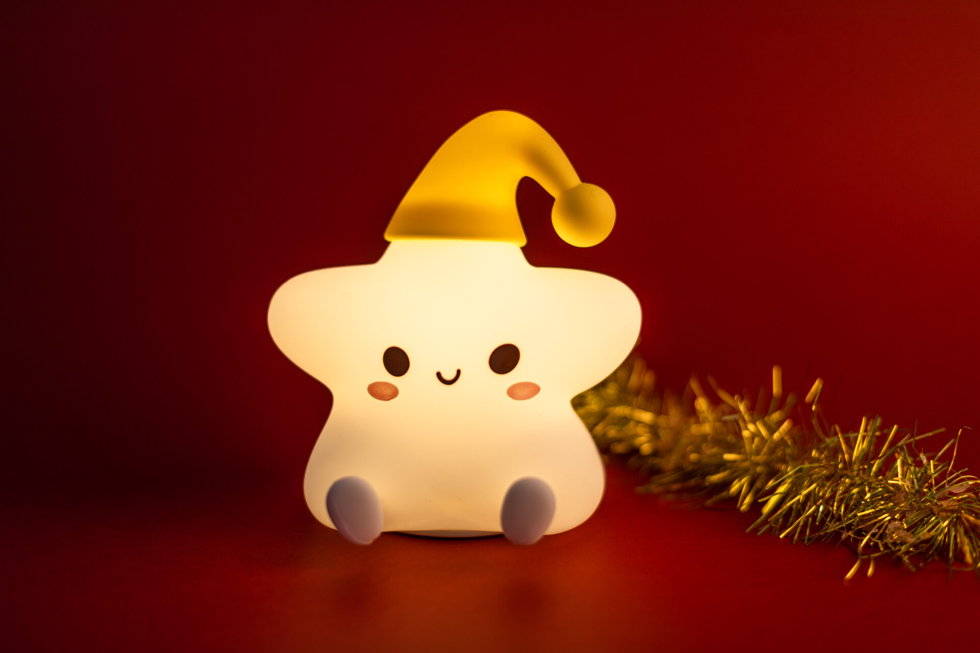 Little L–Siliconen Nachtlamp Ster Joy | Speel je Wijs