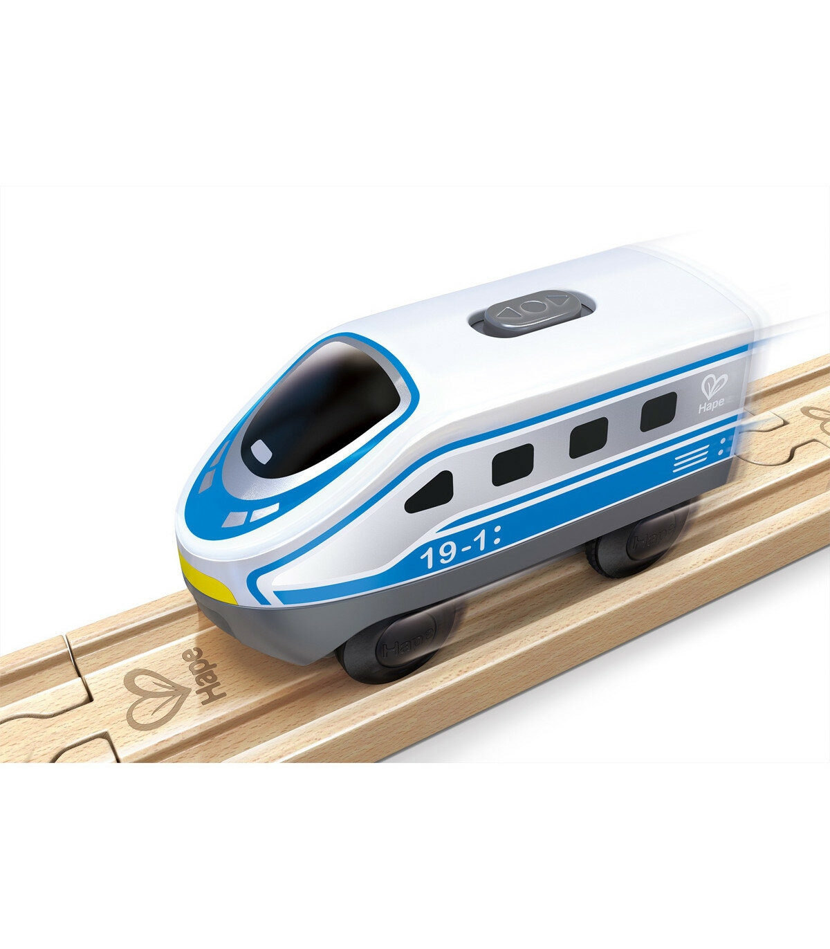 Hape Battery Powered Intercity Loco Blue | Speel je Wijs