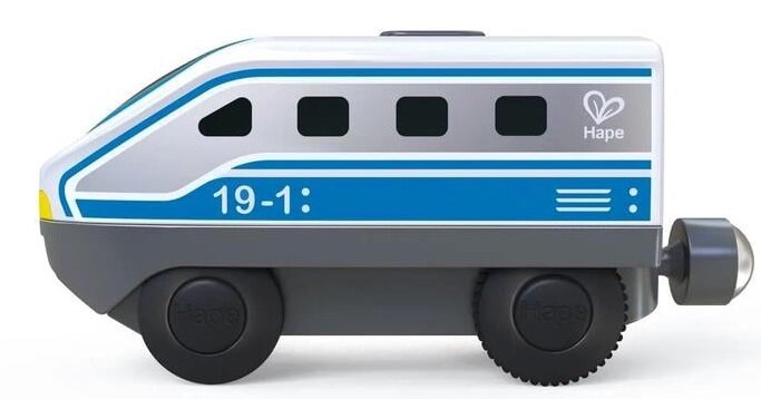 Hape Battery Powered Intercity Loco Blue | Speel je Wijs