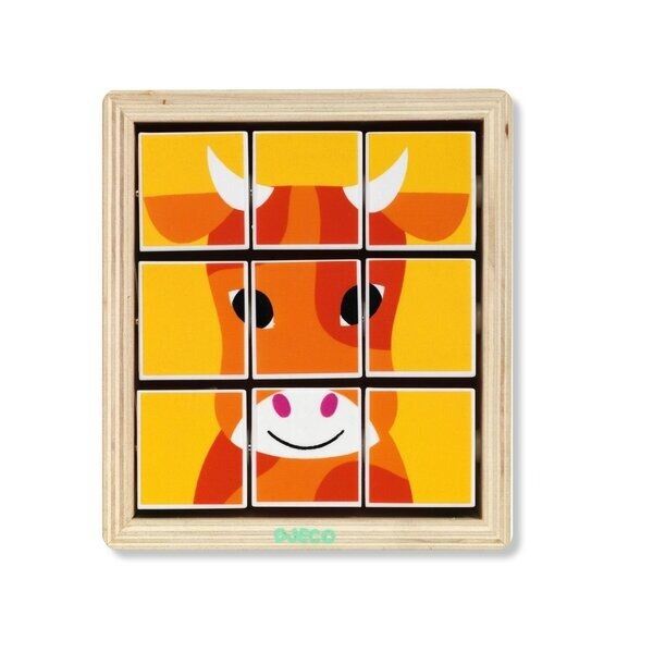 Djeco Houten Draaipuzzel Tournibist | Speel je Wijs