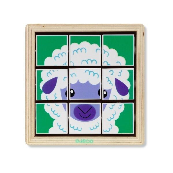 Djeco Houten Draaipuzzel Tournibist | Speel je Wijs
