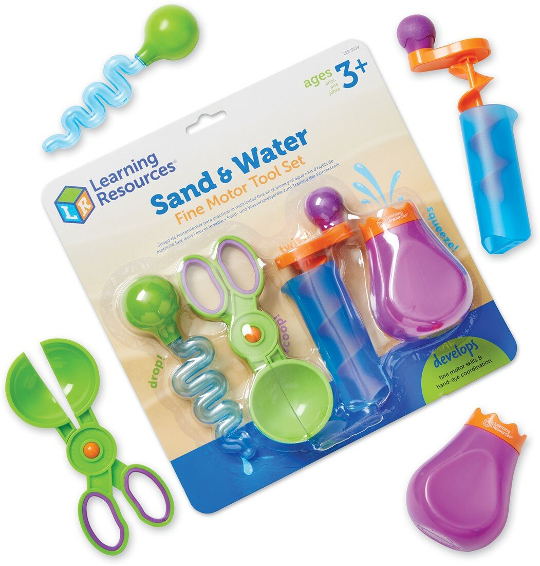 Learning Resources - Sand & Water Fine Motor Tool Set™  | Speel je Wijs