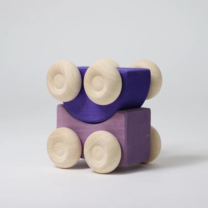 Grimm's Stacking Cars - Purple | Speel je Wijs