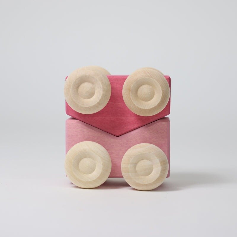 Grimm's Stacking Cars - Pink | Speel je Wijs