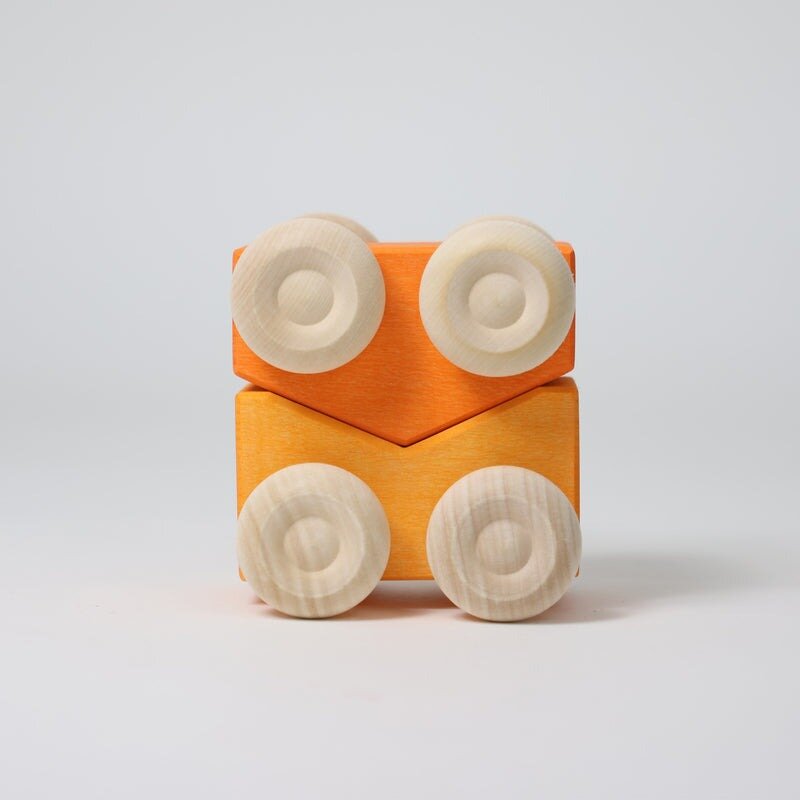Grimm's Stacking Cars - Orange | Speel je Wijs