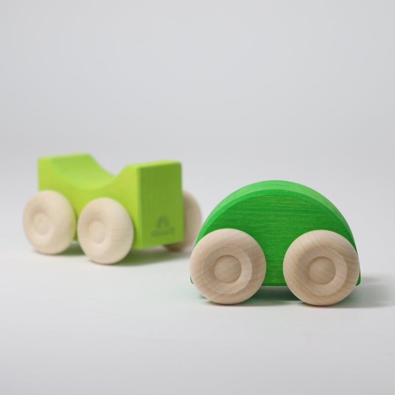 Grimm's Stacking Cars - Green | Speel je Wijs