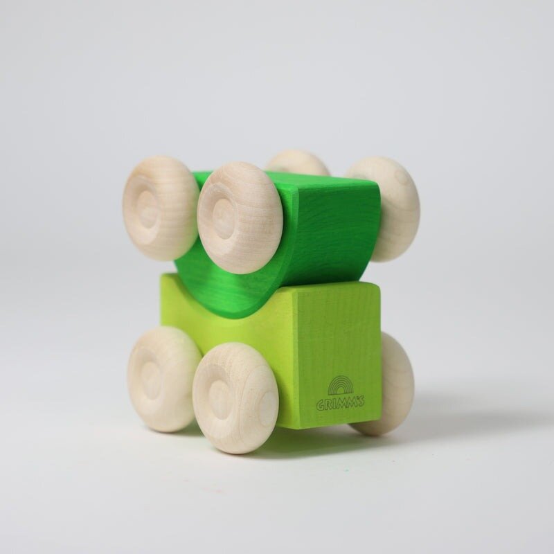 Grimm's Stacking Cars - Green | Speel je Wijs