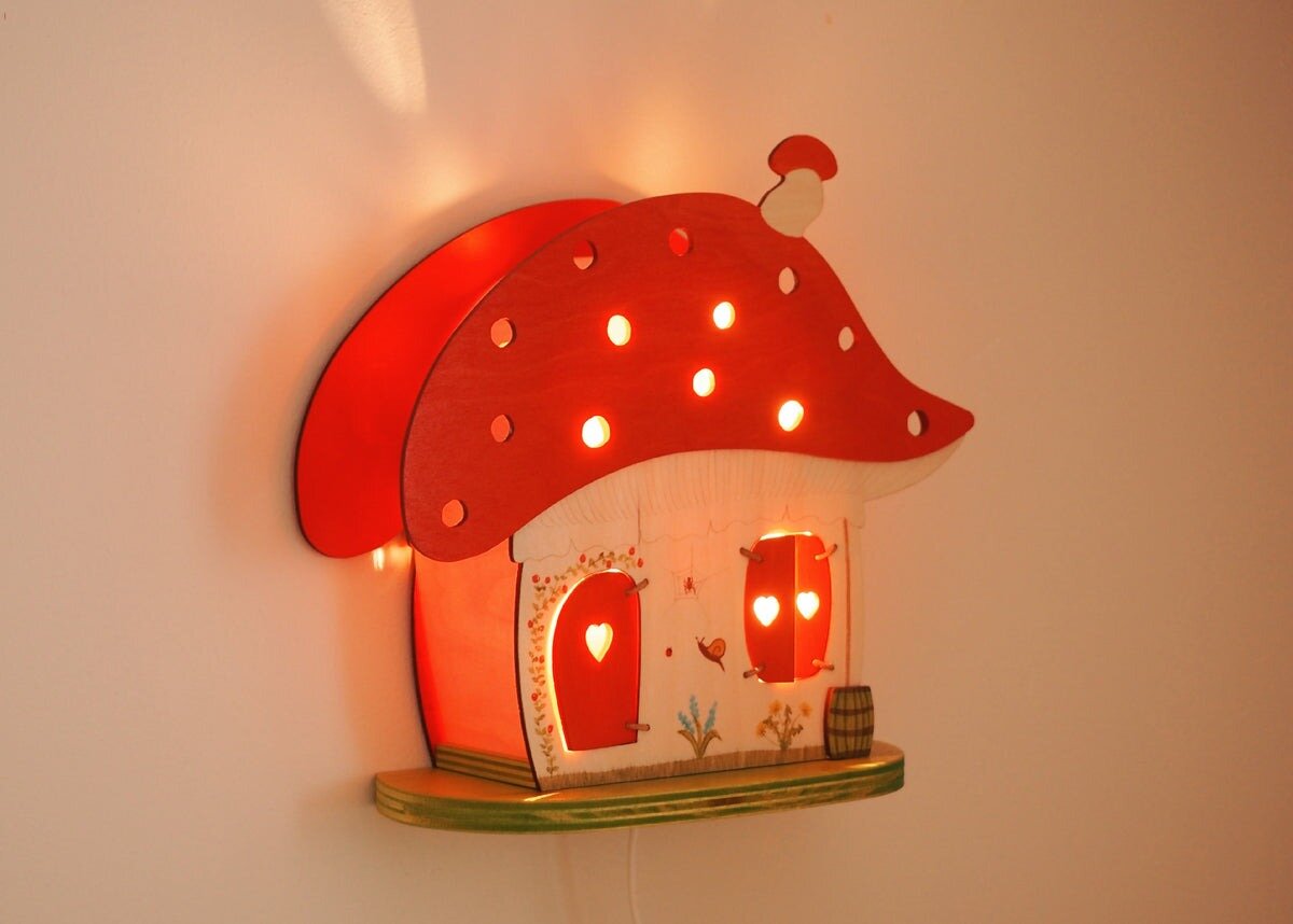 De Noest Paddenstoel Lamp | Speel je Wijs