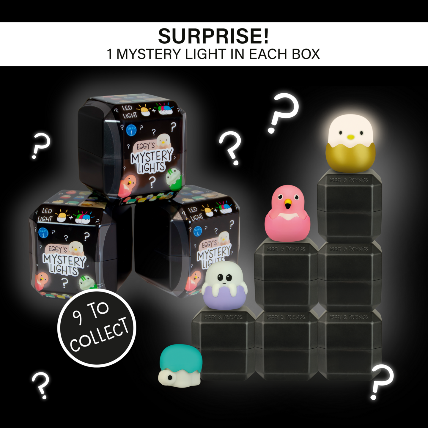 Eggy mystery lights - Blindbox | Speel je Wijs