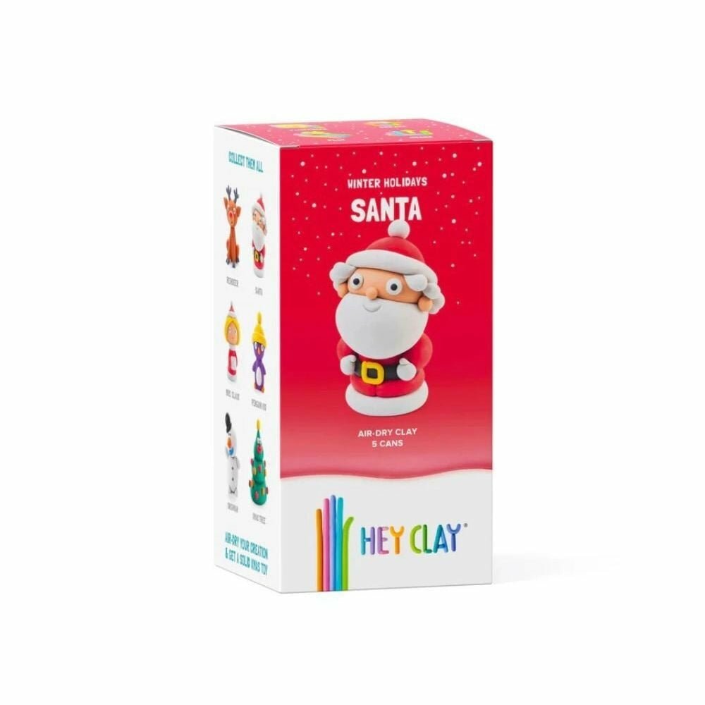 Hey Clay Boetseerklei Winter Holidays - Santa | Speel je Wijs