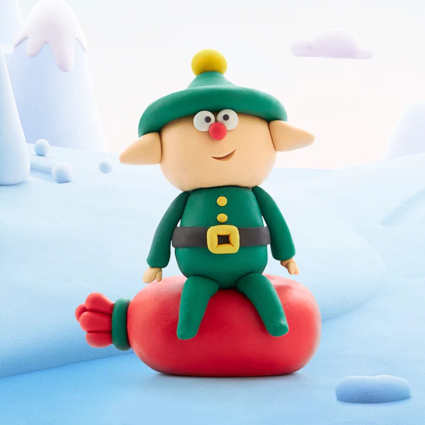 Hey Clay Boetseerklei Polar Fun - 15 bakjes