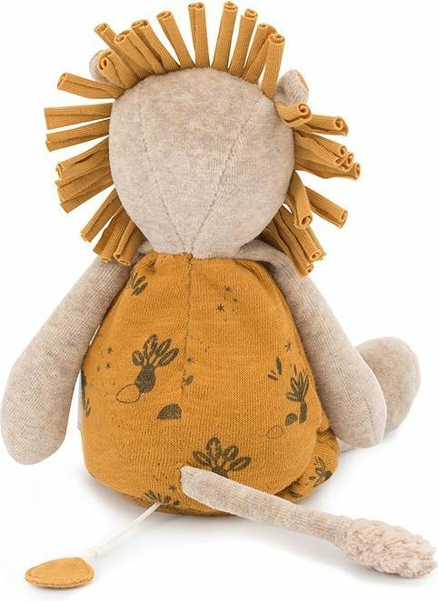 Moulin Roty Muziekknuffel &quot;Sous mon Baobab&quot; - Leeuw| Speel je Wijs
