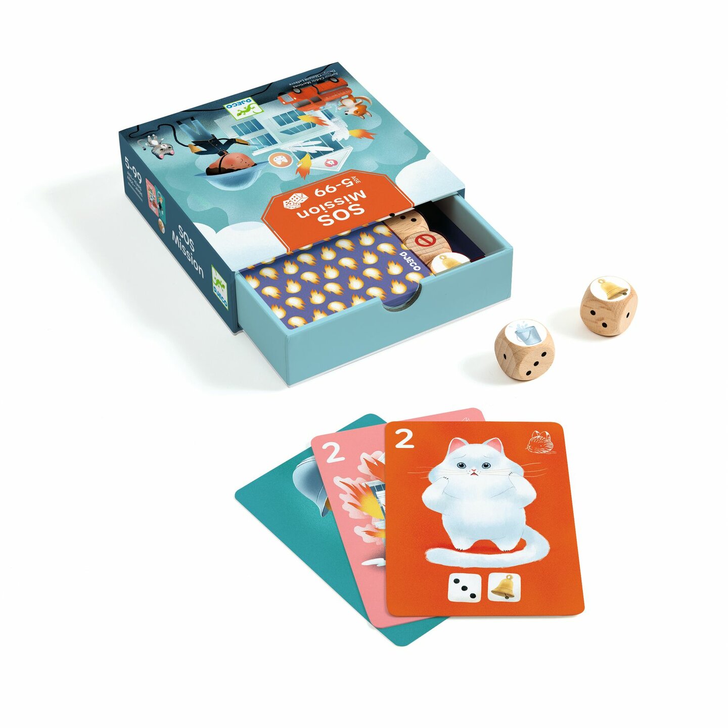 Djeco Dobbelspel SOS Mission | Speel je Wijs