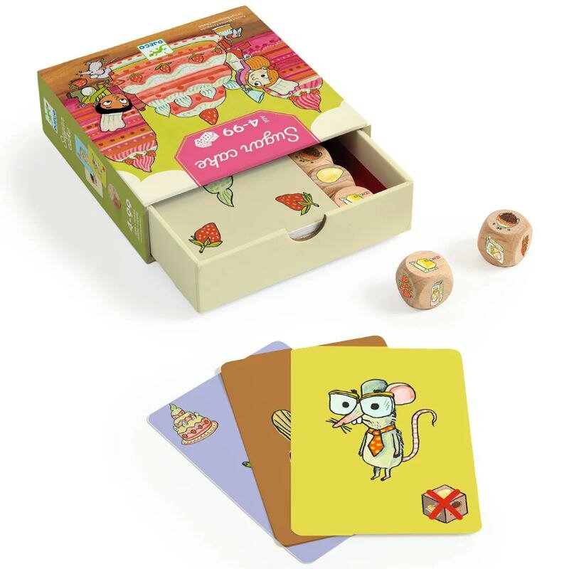 Djeco Dobbelspel Sugar Cake (4+)| Speel je Wijs