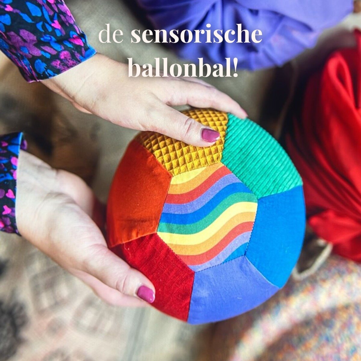Little Botanic Label - Ballonbal - Regenboog | Speel je Wijs