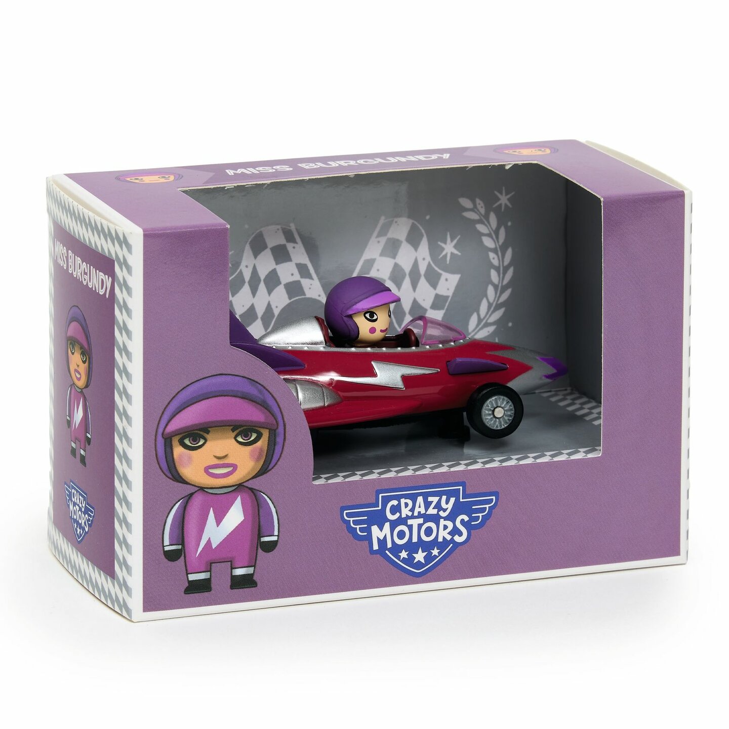 Djeco Crazy Motors | Miss Burgundy | Speel je Wijs