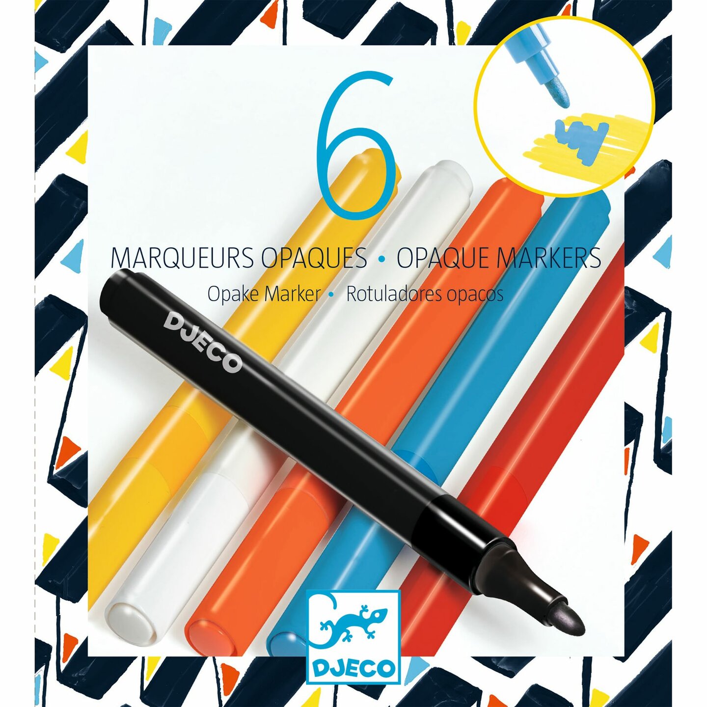 Djeco Kleuren - Stiften Street Art| Speel je Wijs