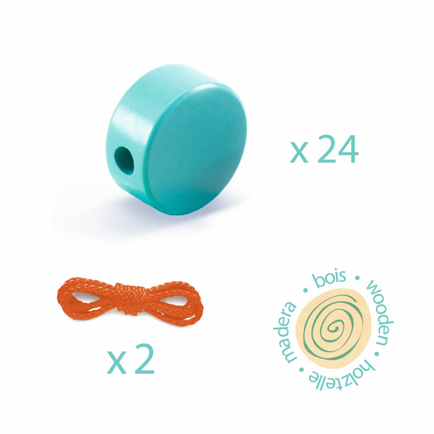 Djeco Rijgkralen Filacolor | Speel je Wijs