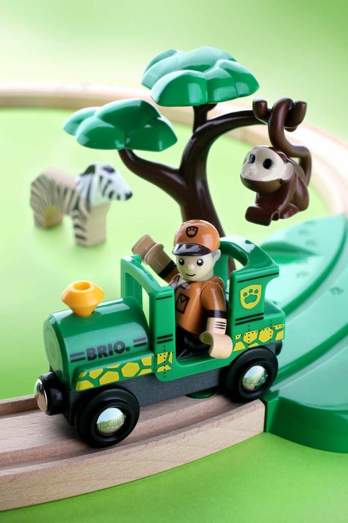 Brio Safari Railway Set - 33720 | Speel je Wijs