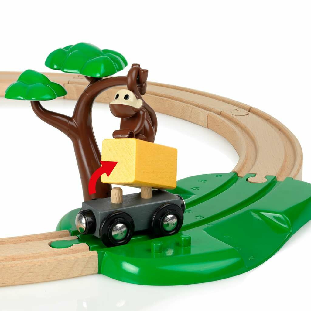 Brio Safari Railway Set - 33720 | Speel je Wijs