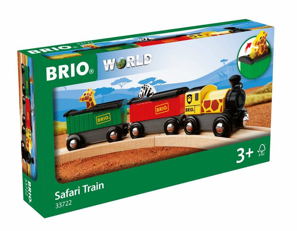 Brio Trein met Safari Dieren - 33722 | Speel je Wijs