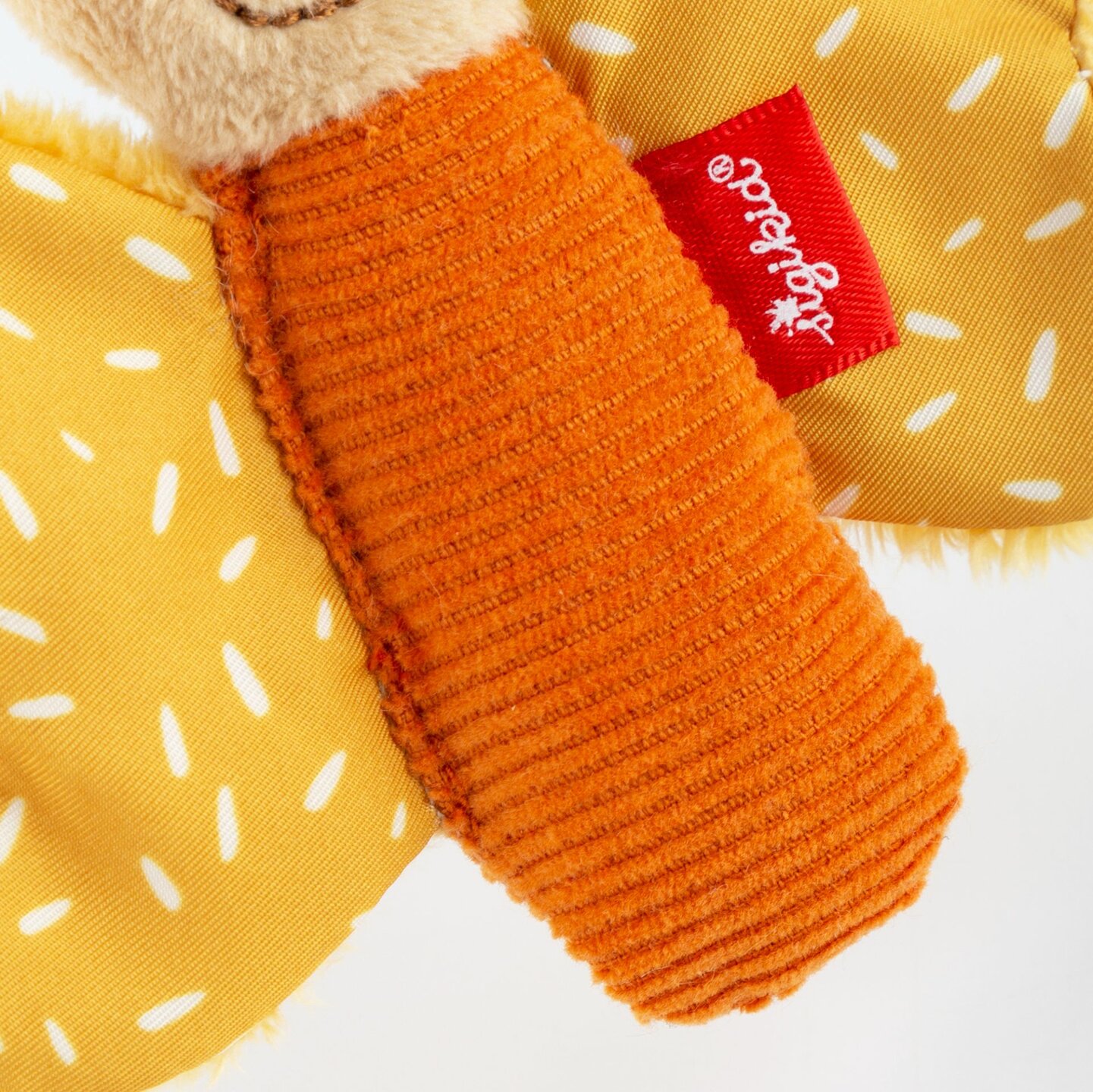 Sigikid Grijpspeeltje Knisper Vlinder - Oker| Speel je Wijs