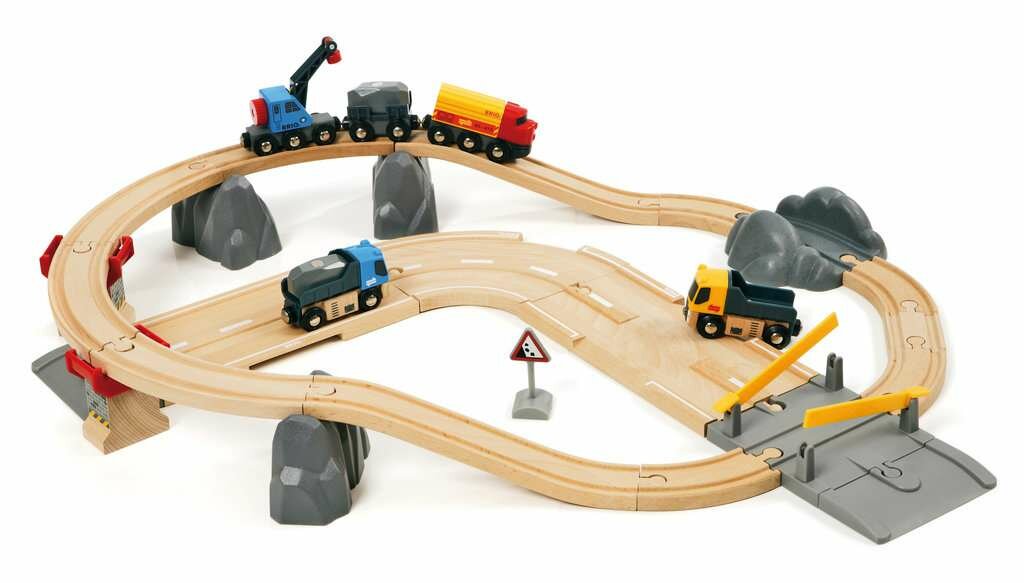 BRIO Rail &amp; Road Loading Set - 33210 | Speel je Wijs
