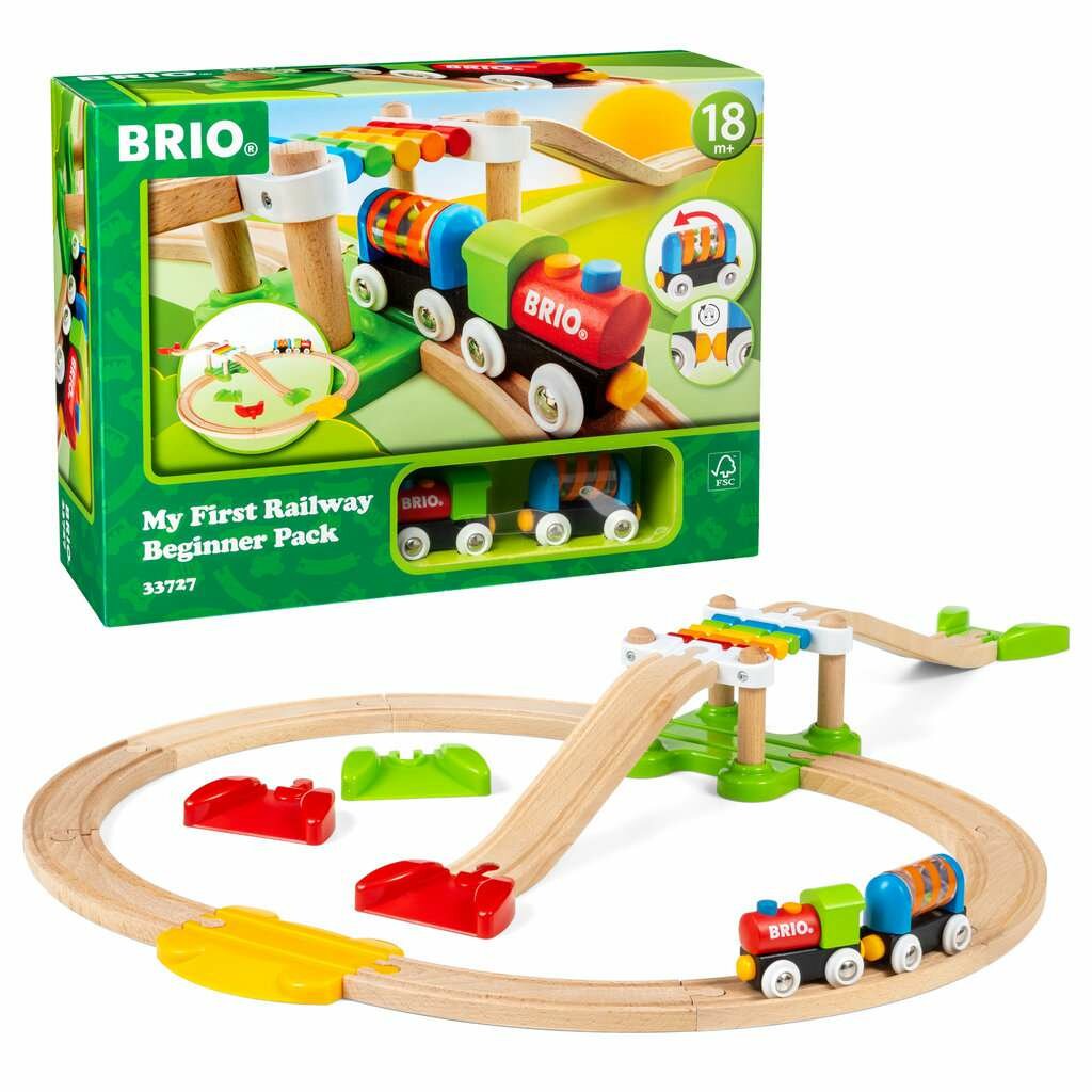 BRIO Mijn Eerste luxe treinset - 33727 | Speel je Wijs