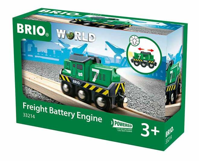Brio Locomotief voor Goederentrein op Batterijen - 33214 | Speel je Wijs