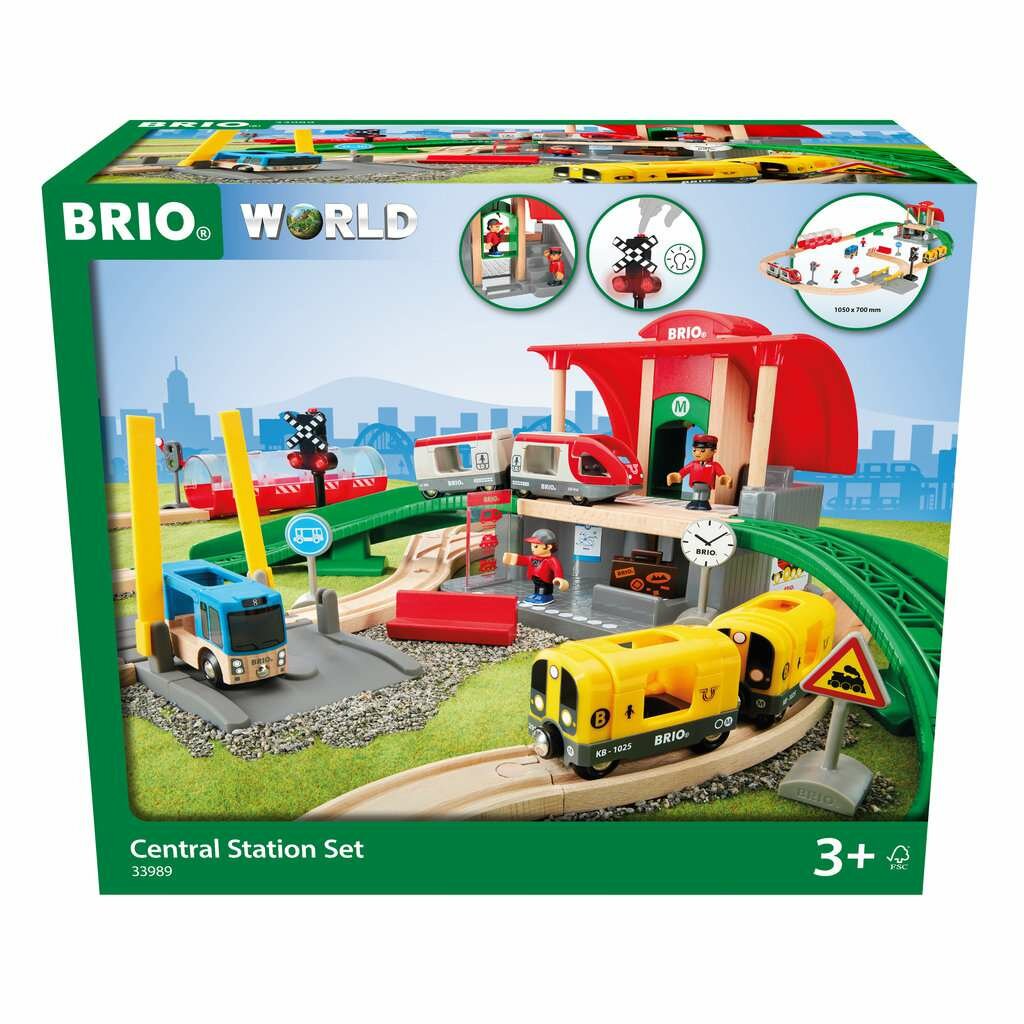 BRIO Centraal Station-Set - 33989 | Speel je Wijs