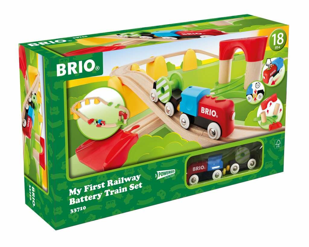 Brio Mijn Eerste Treinset op Batterijen - 33710 | Speel je Wijs