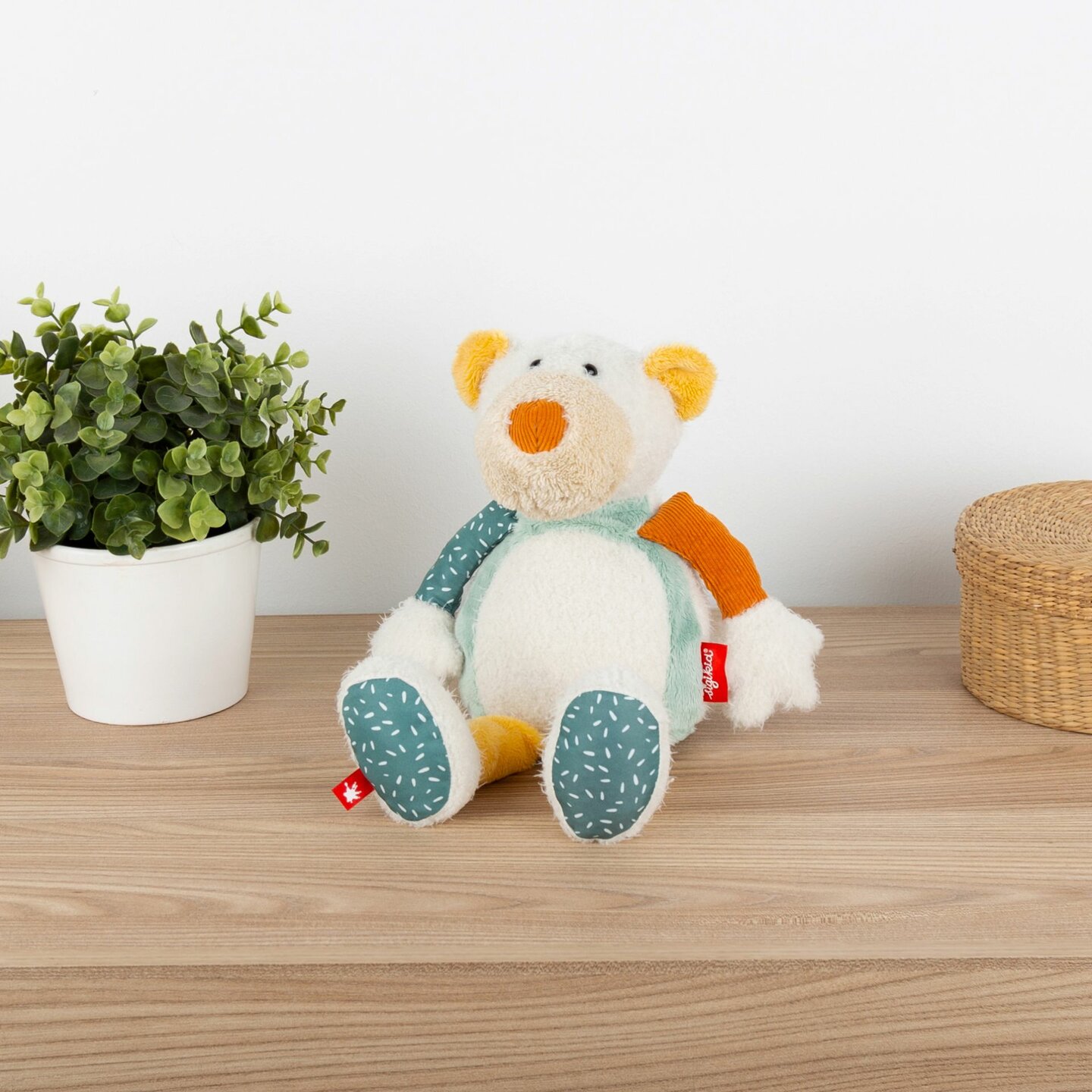 Sigikid Patchwork Sweety - Polar Beer | Speel je Wijs