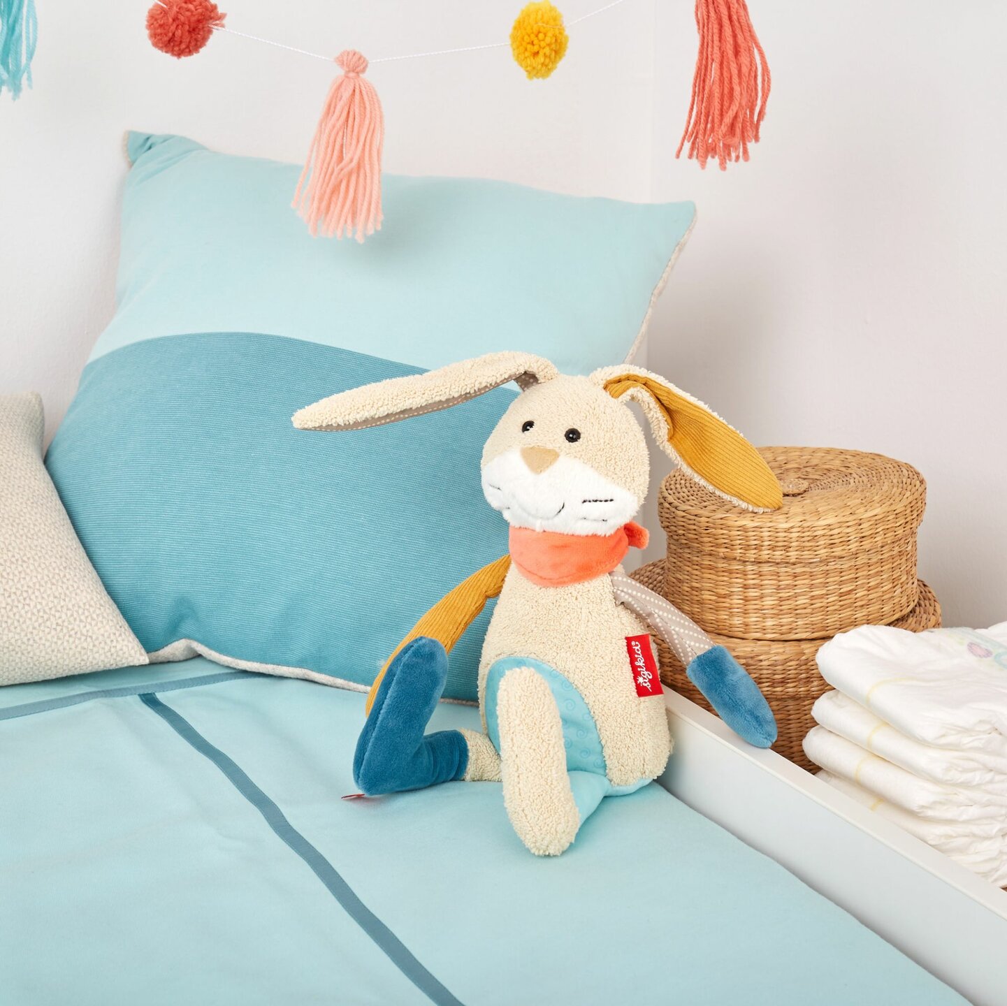 Sigikid Patchwork Sweety - Rabbit 30cm | Speel je Wijs