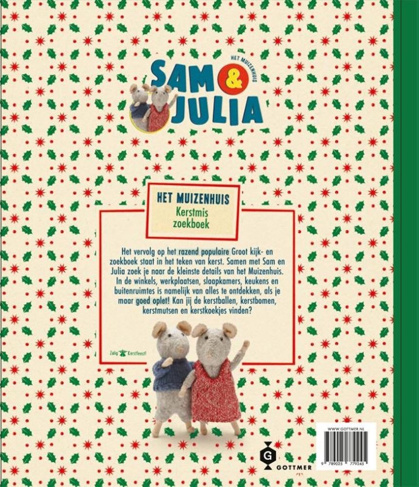 Sam &amp; Julia Prentenboek Kerstmis 3+| Speel Je Wijs