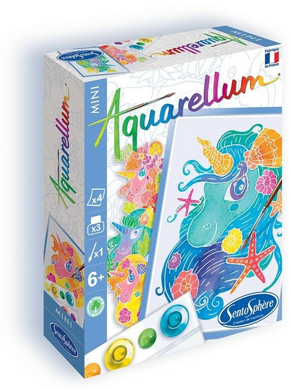 Aquarellum Schilderset - Mini Unicorns 4+ | Speel je Wijs