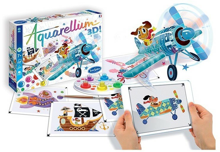 Aquarellum Schilderset - 3D Avonturiers 6+ | Speel je Wijs