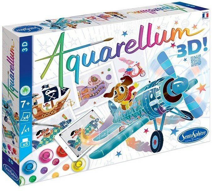Aquarellum Schilderset - 3D Avonturiers 6+ | Speel je Wijs